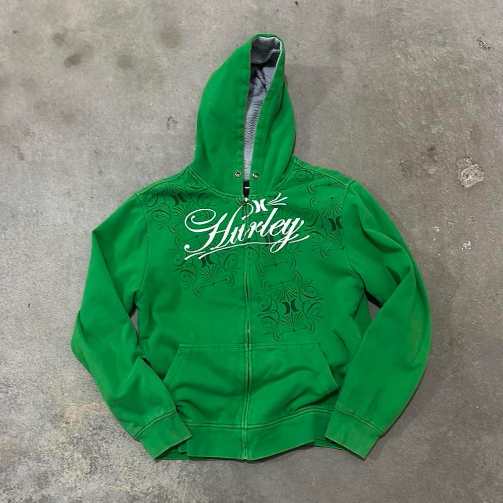 Vintage Y2K Hurley Zip Up Jacket